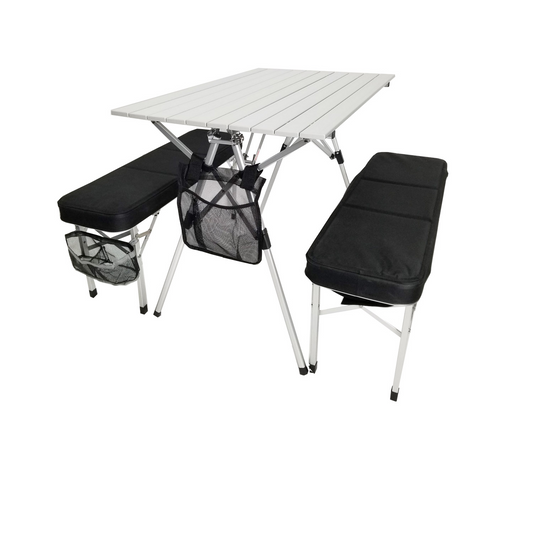 Raptor II - Compact Table & Bench Set